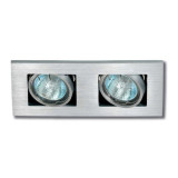 Empotrable  DOBLE Aluminio Basculante