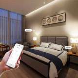 Bombilla LED RGB+CCT GU10 5W SmartHome Alexa-Google
