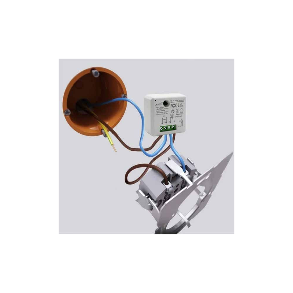 Modulo interruptor-enchufe inteligente Wifi Alexa-Google