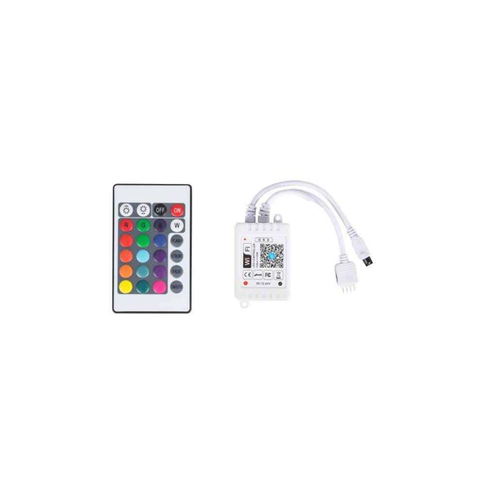 Controlador RGB WIFI + Infrarojos compatible con Alexa/Google home