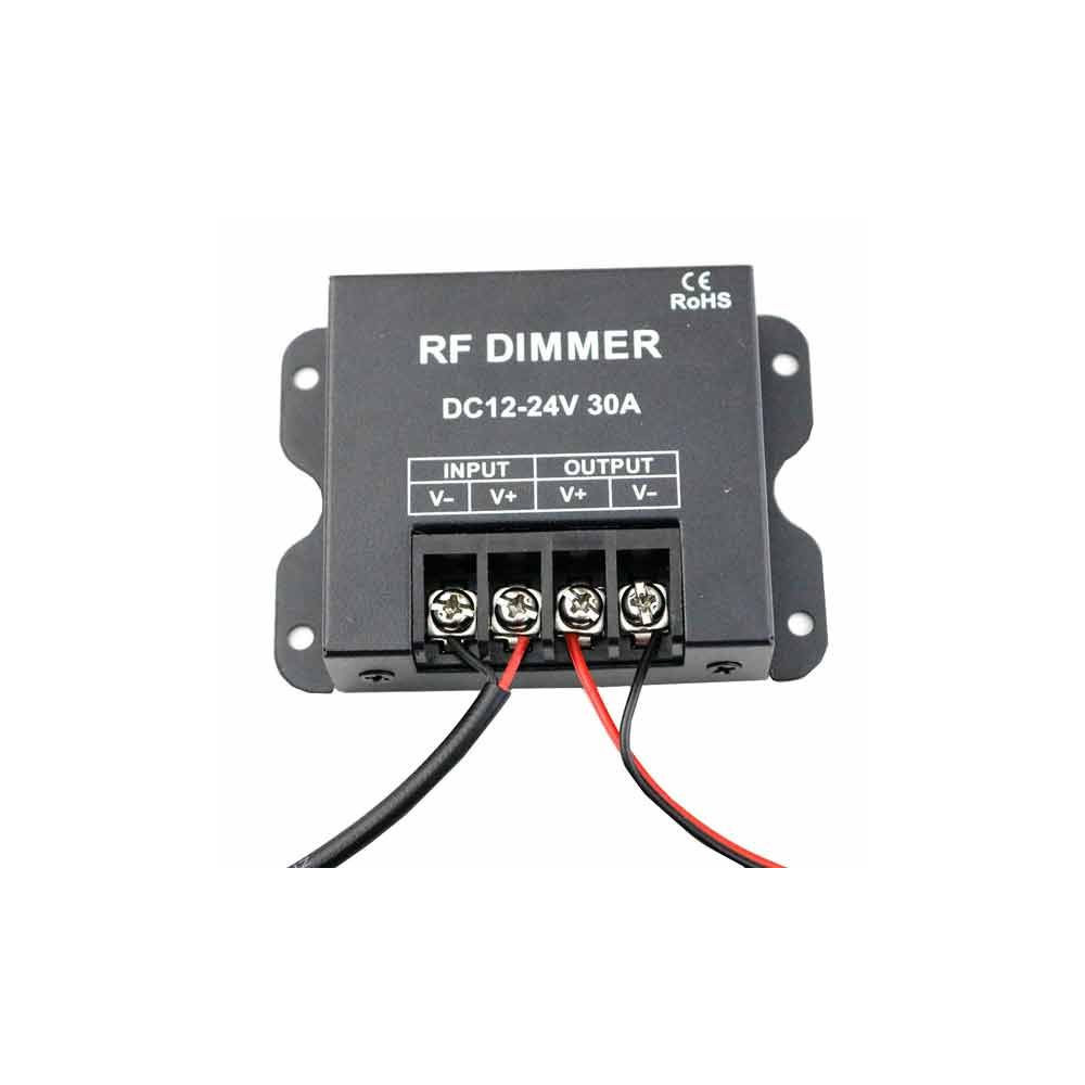 Dimmer- Regulador tira de LED 12-24V con mando hasta 360W