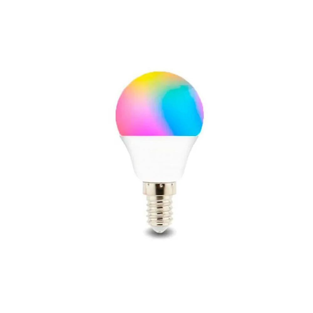 Bombilla LED RGB+CCT E14 6W SmartHome Alexa-Google