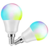 Bombilla LED RGB+CCT E14 6W SmartHome Alexa-Google