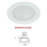 Downlight LED Cristal Blanco 18W