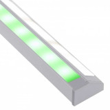 Perfil Aluminio Esquinero Doble 2 Metros Tira LED