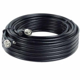 Cable coaxial cámaras de seguridad vídeo y alimentación de 30 m