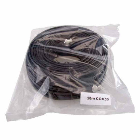 Cable coaxial cámaras de seguridad vídeo y alimentación de 30 m