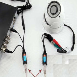 Balun transceptor pasivo vídeo y alimentación HD-TVI , AHD, CVI, CVBS