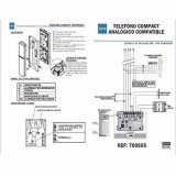 Telefonillo universal Compact analógico Auta
