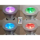 Bombilla LED RGB GU10 3W Mando a distancia