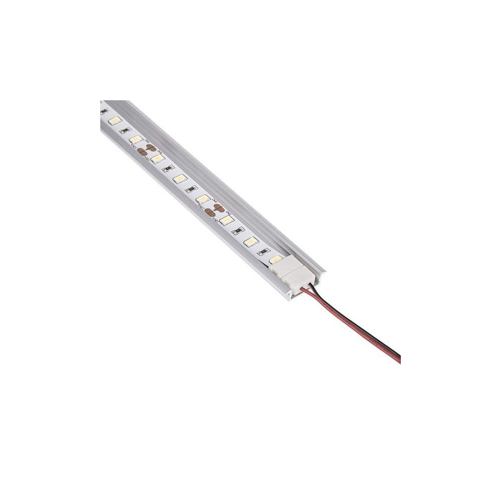 Perfil Aluminio Empotrar XL 2 metros Tira LED