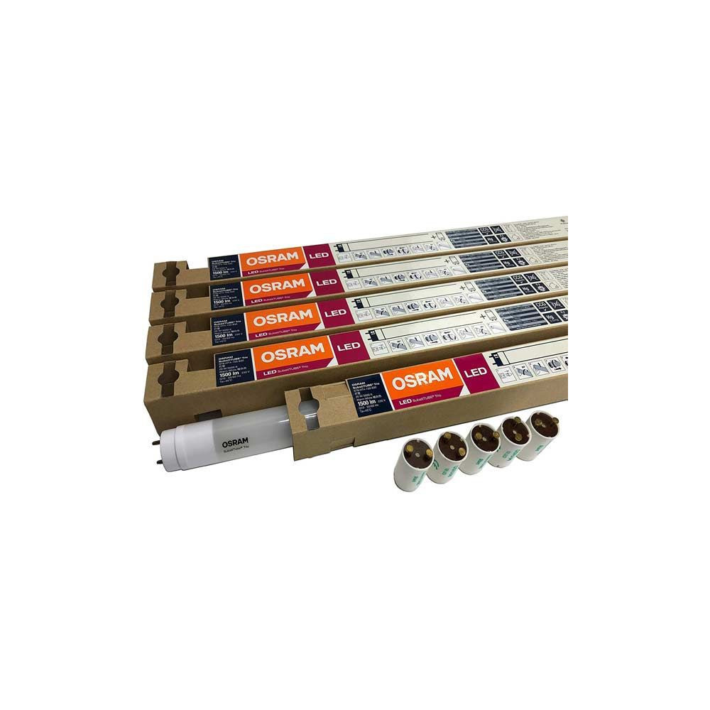 Lote-Pack 10 Tubo LED Osram 16,4W 120cm