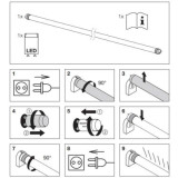 Lote-Pack 10 Tubo LED Osram 16,4W 120cm