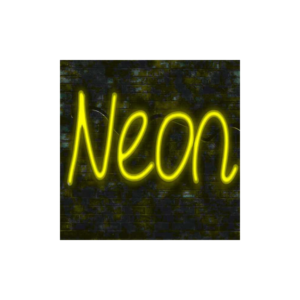 Tira LED Neon Flex 8W/m 12Vdc Amarillo IP67 5m