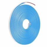 Tira LED Neon Flex 8W/m 12Vdc Azul Hielo IP67 5m