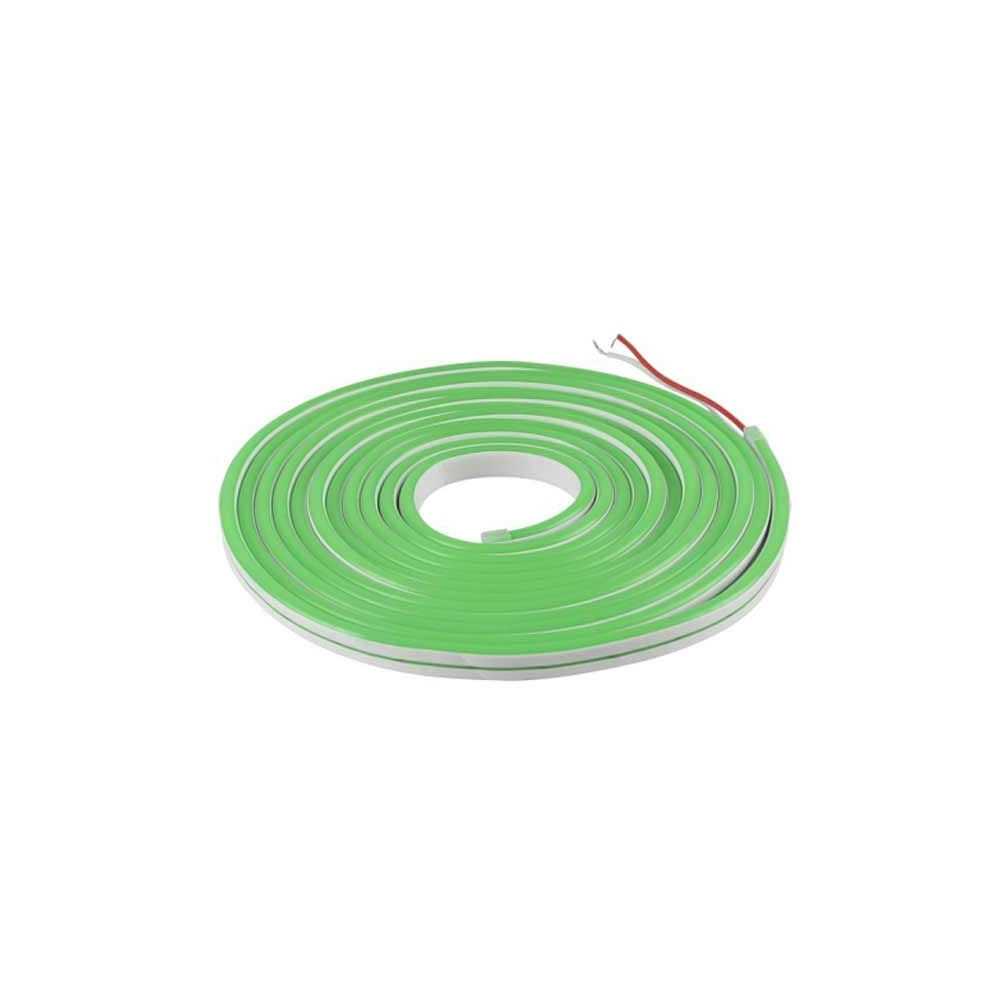Tira LED Neon Flex 8W/m 12Vdc Verde IP67 1m