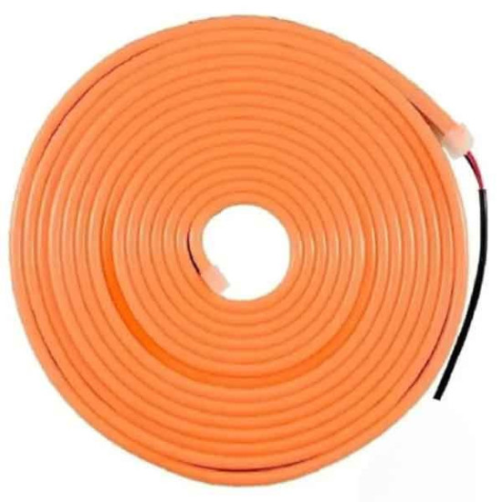 Tira LED Neon Flex 8W/m 12Vdc Naranja IP67 1m