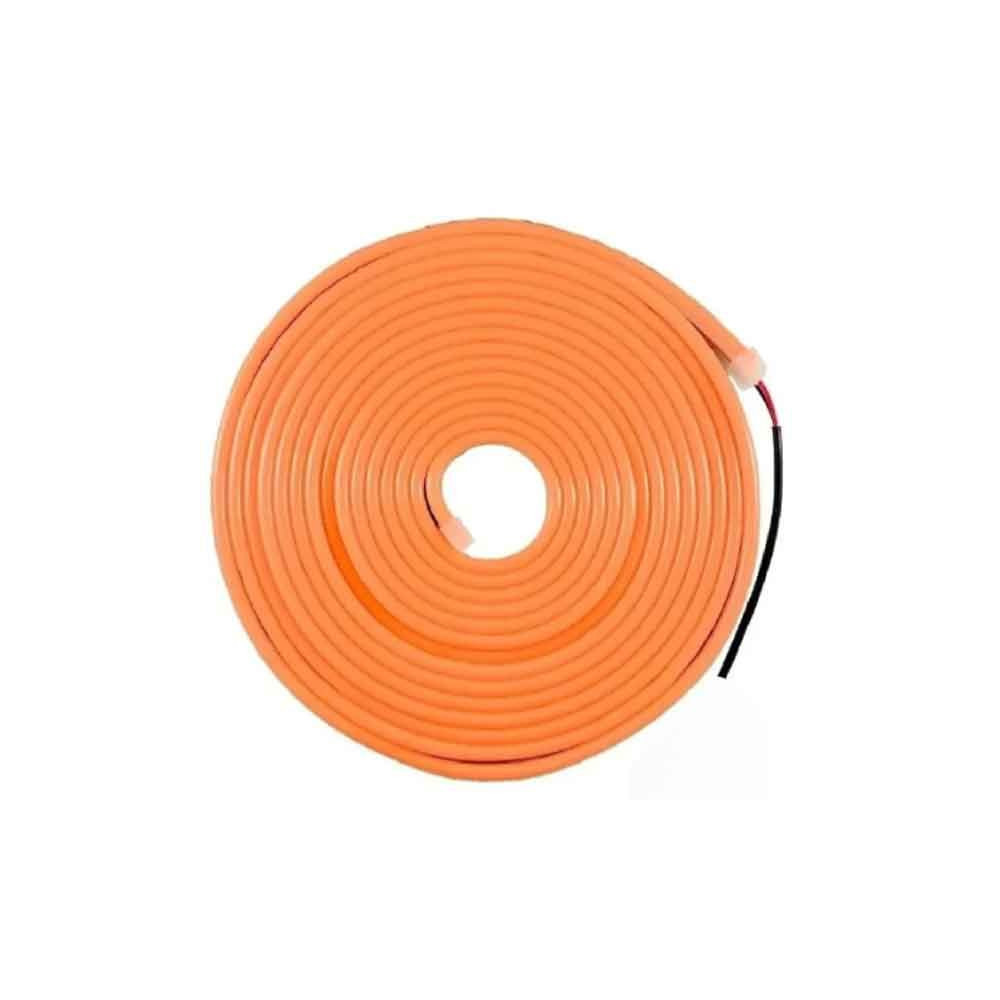 Tira LED Neon Flex 8W/m 12Vdc Naranja IP67 1m