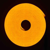 Tira LED Neon Flex 8W/m 12Vdc Naranja IP67 1m
