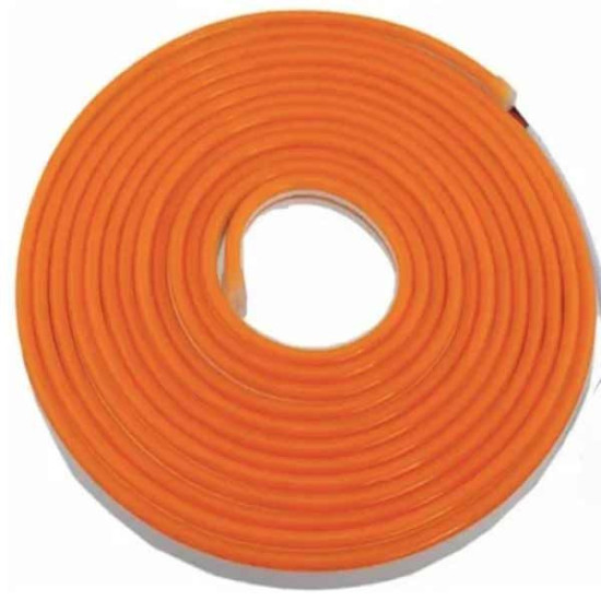 Tira LED Neon Flex 8W/m 12Vdc Naranja IP67 1m