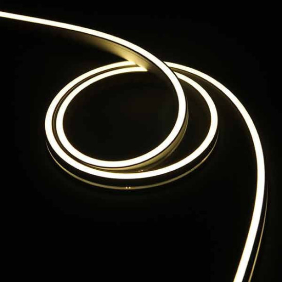 Bobina 30 metros Tira LED Neon Flex 8W/m 12Vdc 4000K IP67