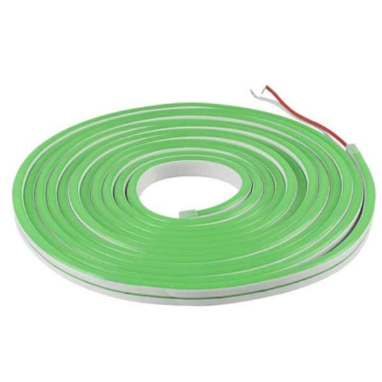  Bobina de 30m tira LED Neon Flex 8W/m 12Vdc Verde IP67
