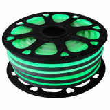  Bobina de 30m tira LED Neon Flex 8W/m 12Vdc Verde IP67