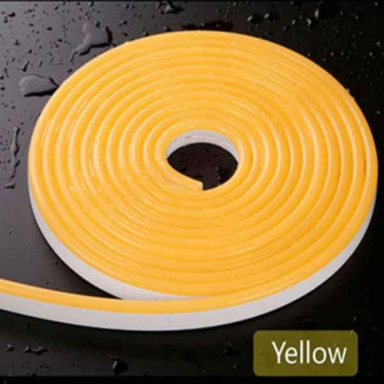 Bobina 30 metros tira LED Neon Flex 8W/m 12Vdc Amarillo IP67