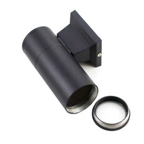 Aplique Pared Exterior GU10 Gris-Negro IP65