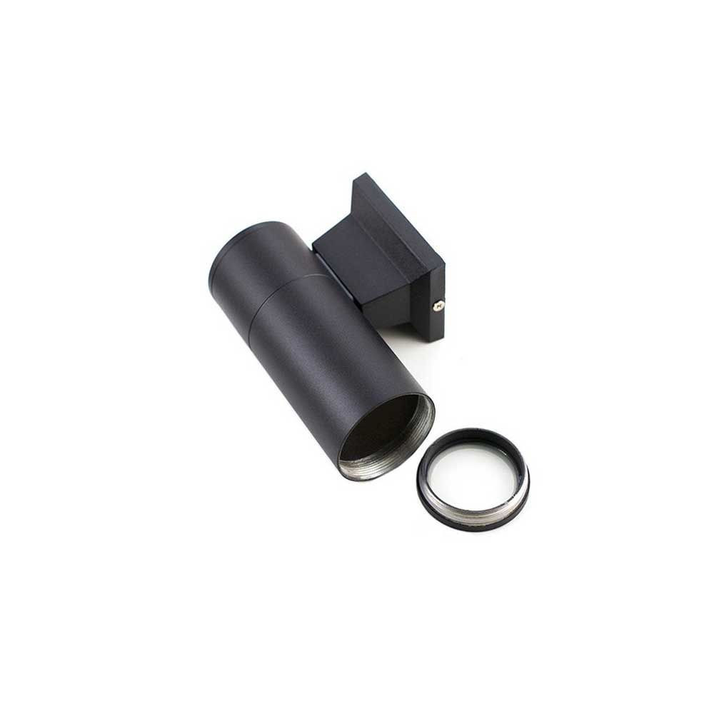 Aplique Pared Exterior GU10 Gris-Negro IP65