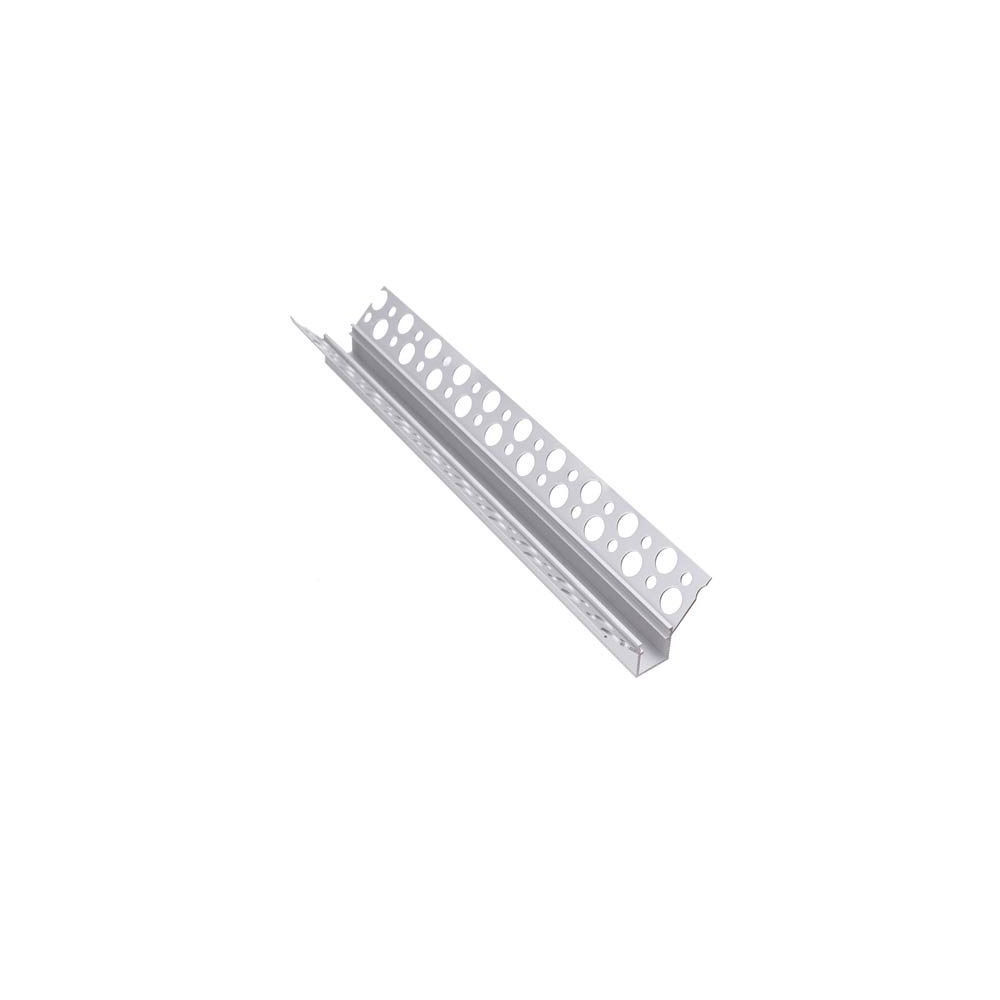 Perfil Aluminio Empotrar Esquinas Pladur 2 metros Tira LED