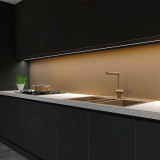 Perfil Oro Aluminio superficie 2 metros Tira LED