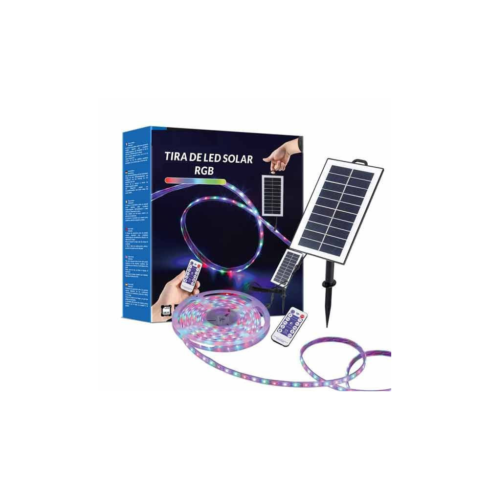 Kit tira LED RGB SOLAR 10 W/m IP67 5 metros