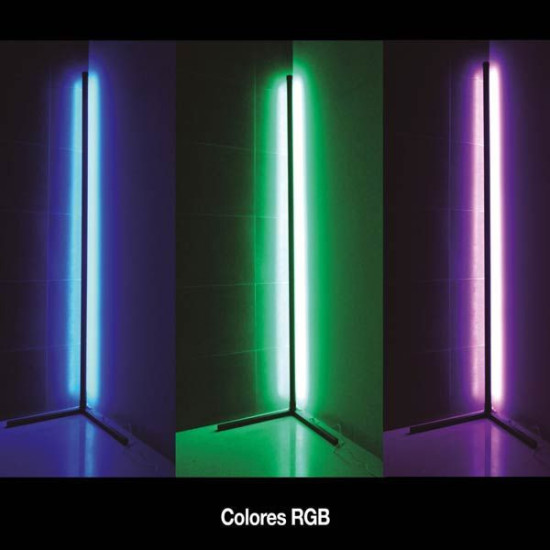 Lampara pie regulable 18w Led RGB+3000ºK