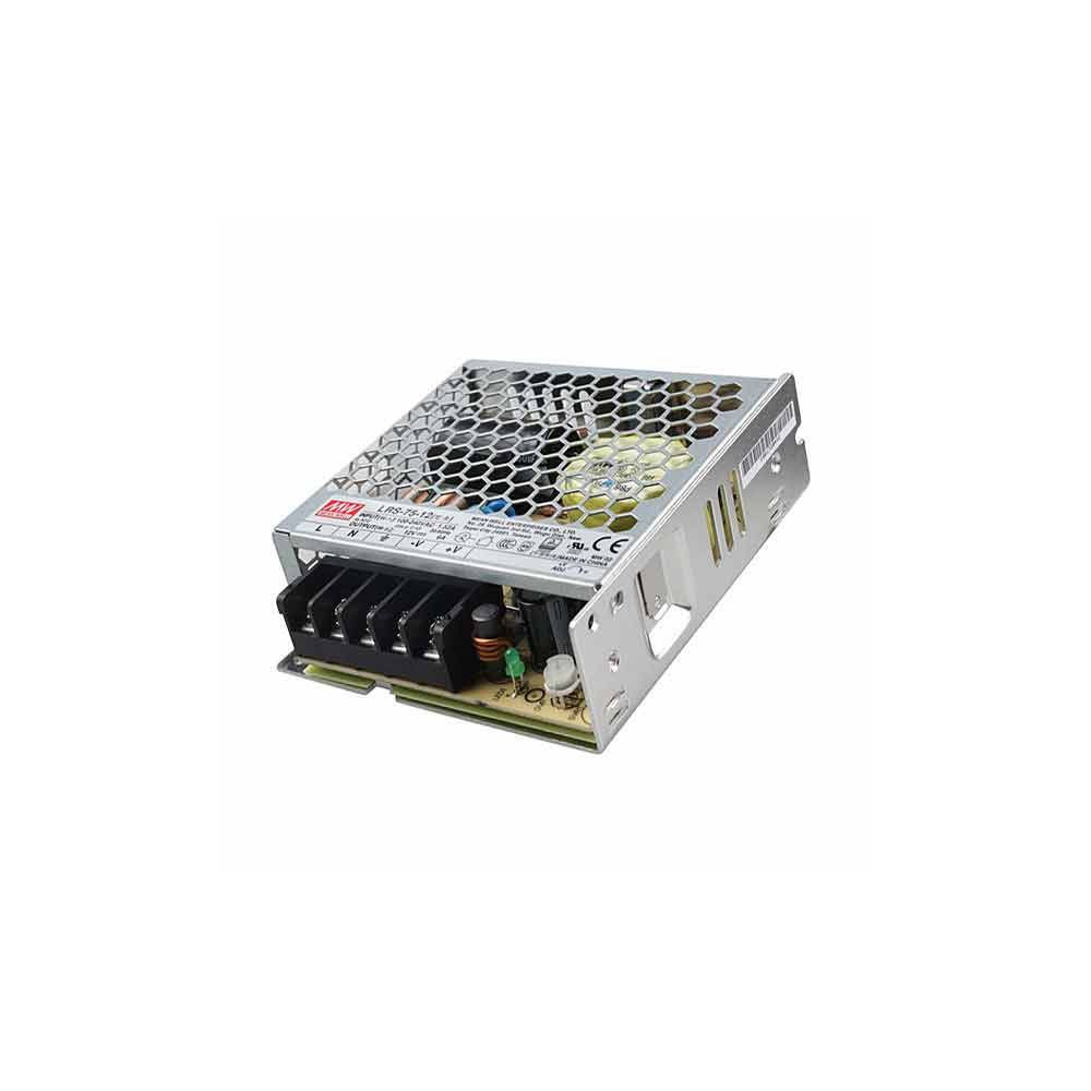 Fuente alimentación 75W 12V Meanwell profesional