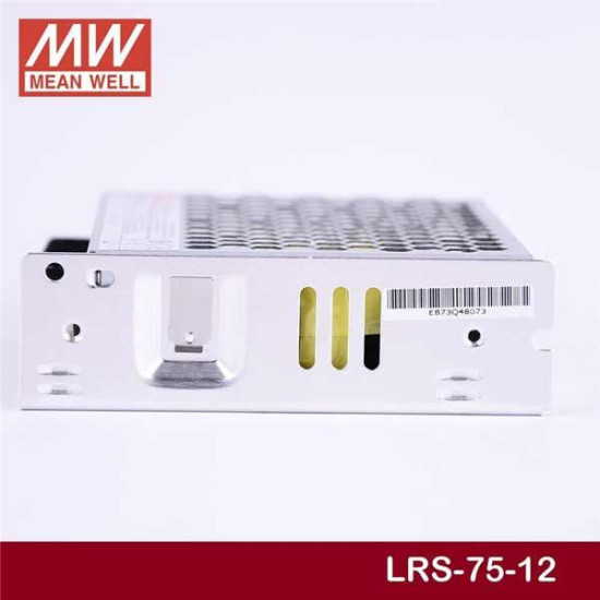 Fuente alimentación 75W 12V Meanwell profesional