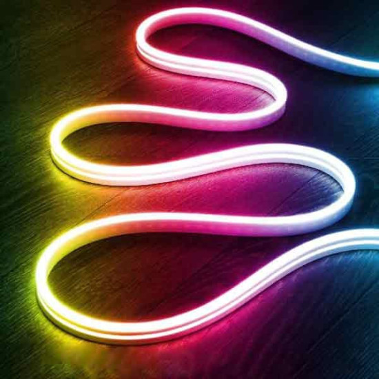 Tira LED Neon Flex 10W/m 12Vdc RGB IP67 5m