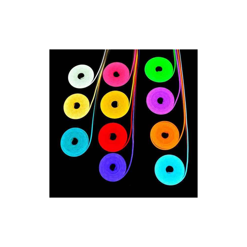 Bobina 25 metros Tira LED Neon Flex 10W/m 12Vdc RGB IP67