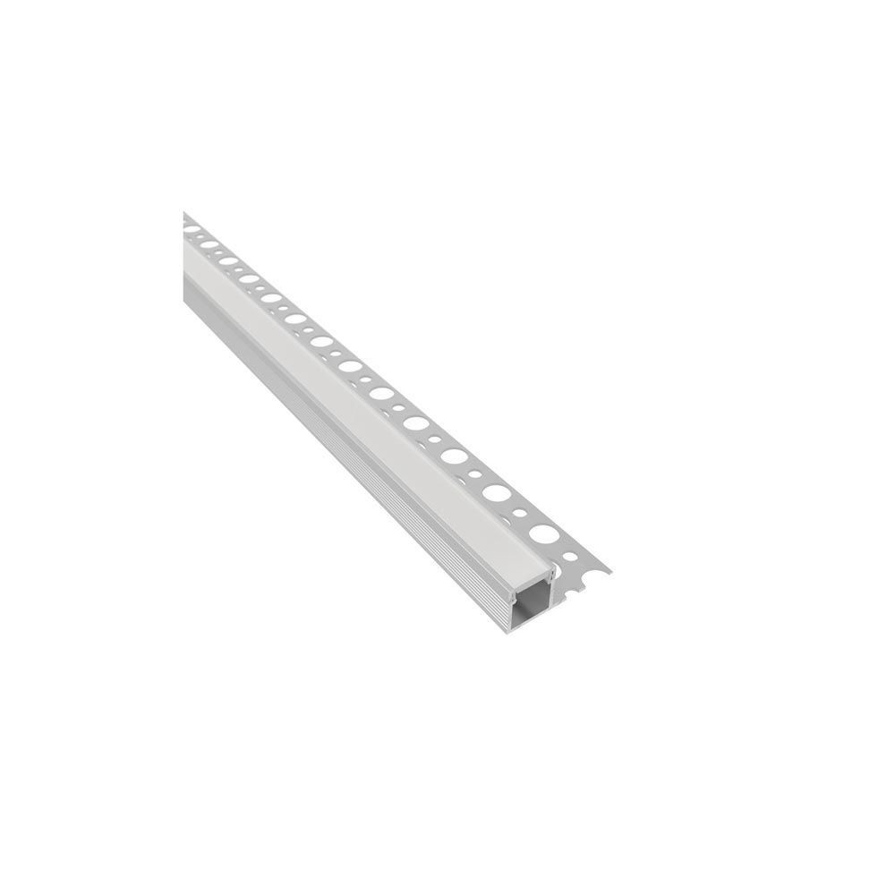 Perfil Aluminio EmPerfil Aluminio Empotrar Integrado Ceramica Superior 2 metros Tira LED