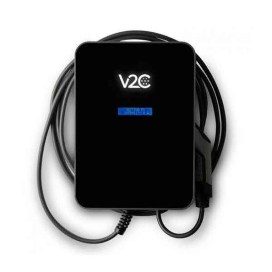 Cargador V2C Trydan monofásico 7,4Kw T2 con protecciones incluidas
