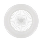 Ventilador de techo sin aspas blanco Led 40W