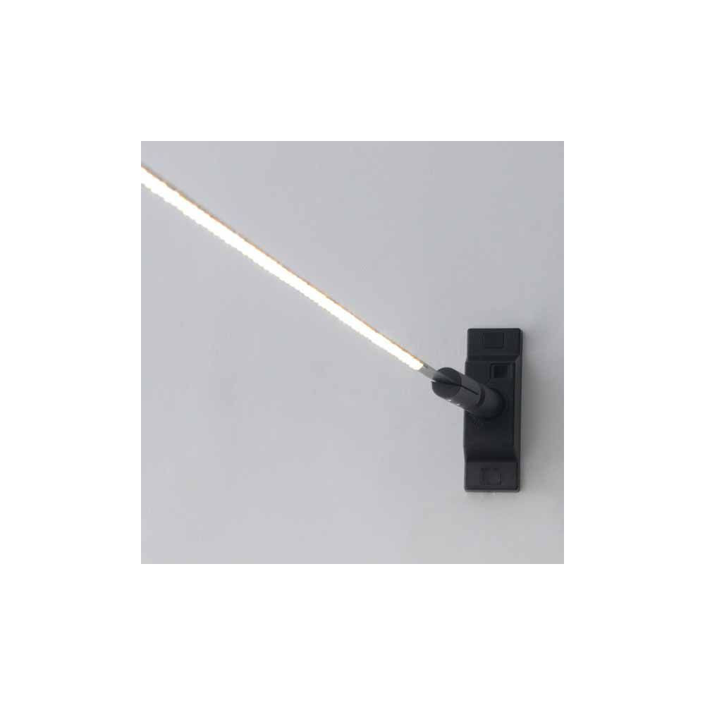 Soporte Inox montaje aéreo suspendido tiras Led