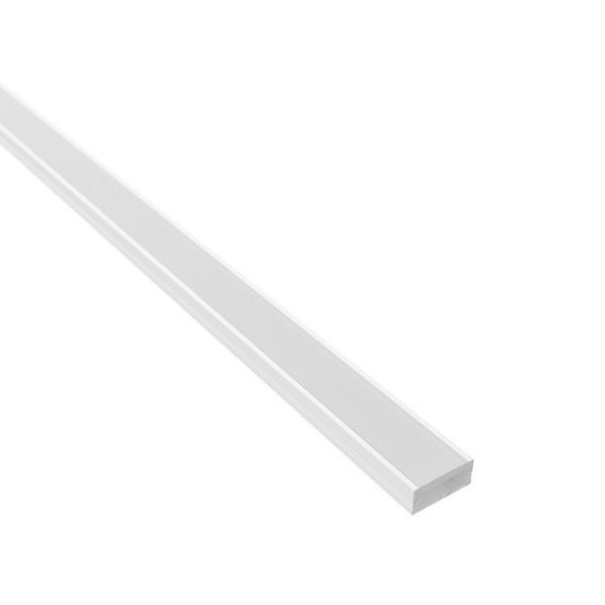 Perfil Blanco Aluminio superficie 2 metros Tira tros Tira LED XL