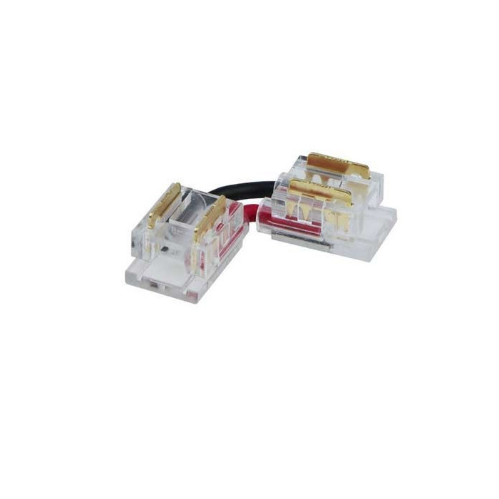 Conector Curva plana 90º Tiras LED 8-10mm