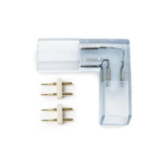 Conector Curva plana 90º Tiras LED 230V 10-11W