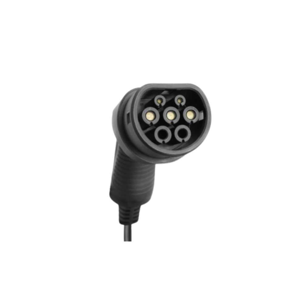 Cargador V2C Trydan monofásico 7,4Kw T2 con protecciones y cable de 10 metros