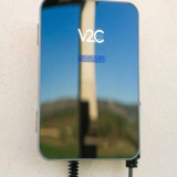 Cargador V2C Trydan monofásico 7,4Kw T2 manguera muelle-espiral