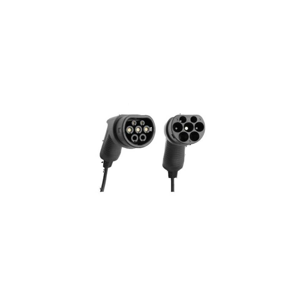 Cable recarga V2C 7,4Kw T2 Monofasico 5 metros