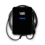 Cargador V2C Trydan monofásico 7,4Kw T2 boton Tesla con protecciones incluidas
