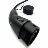 Cargador V2C Trydan monofásico 7,4Kw T2 boton Tesla con protecciones incluidas